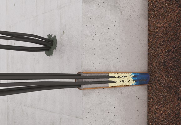 Doorvoerdichting kelder