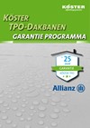 TPO Dakbedekking 25 jaar verzekerde garantie