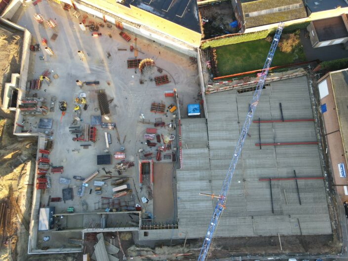 Aldi Houthalen afdichten Parkeerdek 2