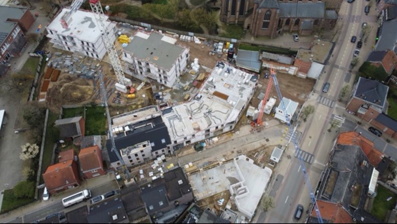 Balen Appartementsblokken buitenafdichting